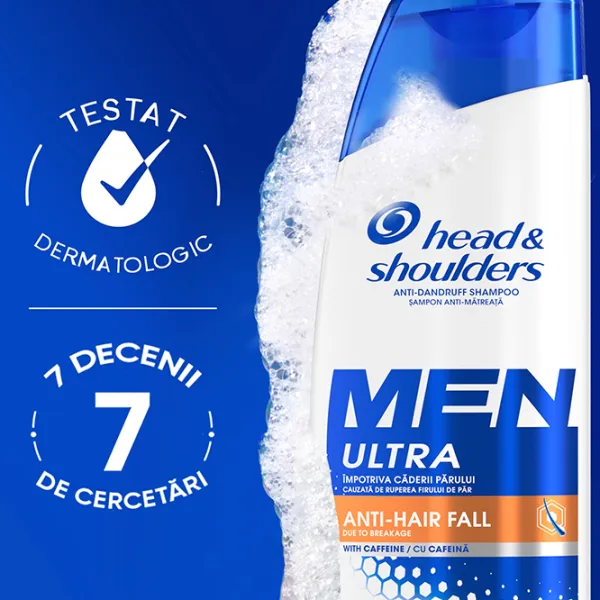 Шампунь Head & Shoulders Men Ultra Anti-Hair Fall 330 мл photo 4 Шампунь Head & Shoulders Men Ultra Anti-Hair Fall 330 мл photo 4