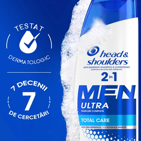 Шампунь Head & Shoulders Men Ultra Total Care 625 мл photo 2 Шампунь Head & Shoulders Men Ultra Total Care 625 мл photo 2