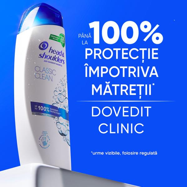 Шампунь Head & Shoulders Classic Clean 625 мл photo 2 Шампунь Head & Shoulders Classic Clean 625 мл photo 2