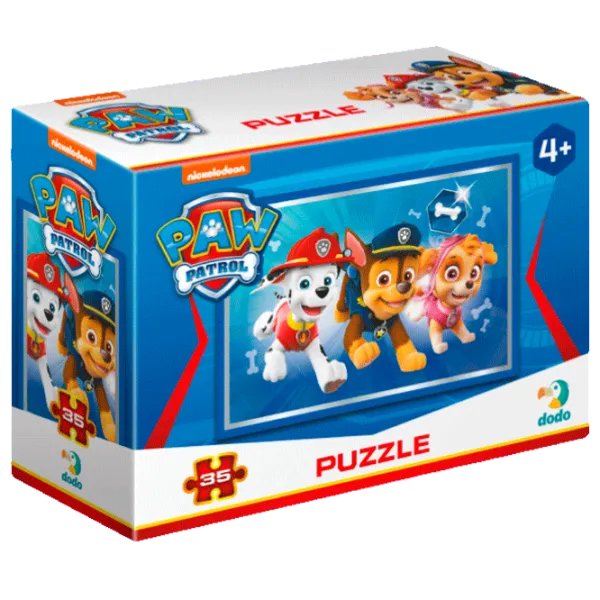 Puzzle DoDo Puzzle-mini „Marshall, Chase și Skye”, seria Patrula cățelușilor 4+/ Numărul de piese: 35 photo 3 Puzzle DoDo Puzzle-mini „Marshall, Chase și Skye”, seria Patrula cățelușilor 4+/ Numărul de piese: 35 photo 3