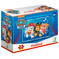 Puzzle DoDo Puzzle-mini „Marshall, Chase și Skye”, seria Patrula cățelușilor 4+/ Numărul de piese: 35 photo 3