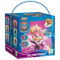 Puzzle DoDo Puzzle „Eroii din Golful aventurelor”, seria Patrula cățelușilor 2+/ Numărul de piese: 18 photo 3