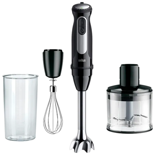 Ручной блендер Braun MQ55236MBK 1000 Вт / Черный photo 1