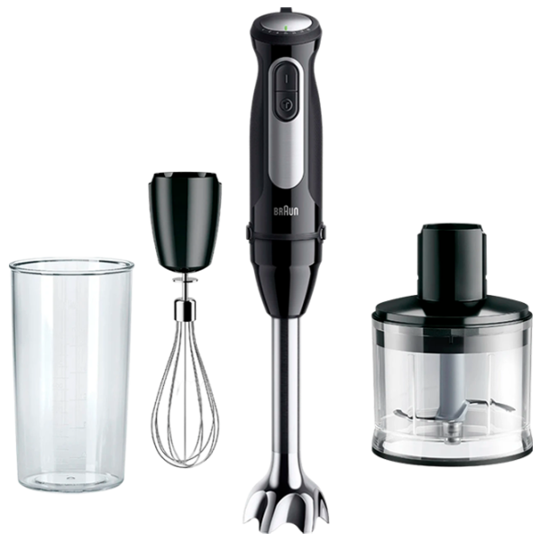 Ручной блендер Braun MQ55236MBK 1000 Вт / Черный photo 1