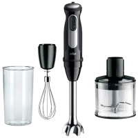 Ручной блендер Braun MQ55236MBK 1000 Вт / Черный