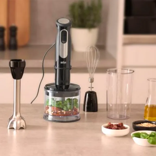 Ручной блендер Braun MQ55236MBK 1000 Вт / Черный photo 4