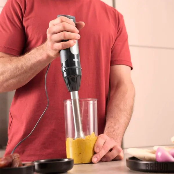 Ручной блендер Braun MQ55236MBK 1000 Вт / Черный photo 6