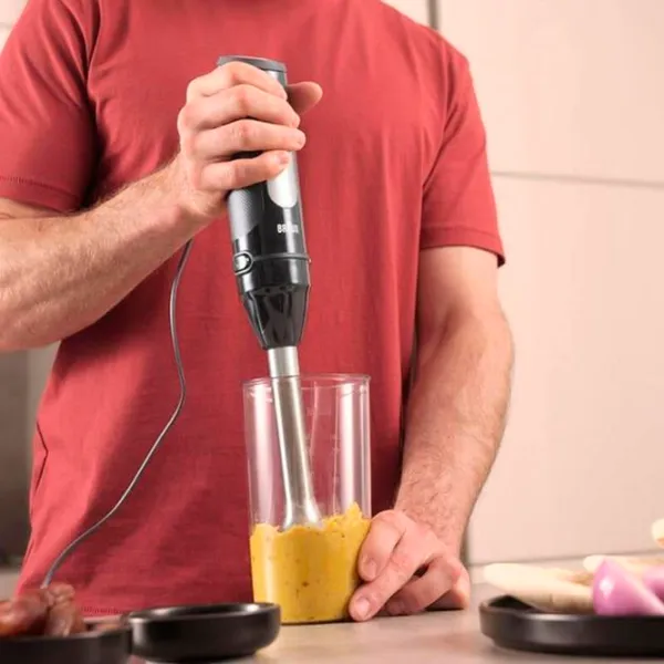 Blender de mână Braun MQ55254MBK 1000 W / Black photo 7