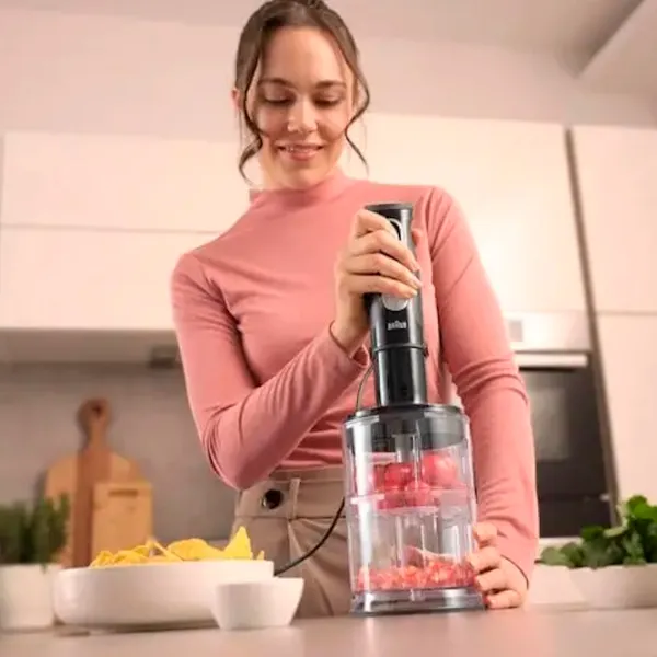 Blender de mână Braun MQ55254MBK 1000 W / Black photo 8