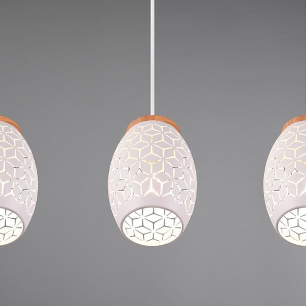 Lustră Trio Bidar 28 W / 3 socluri - E27 photo 2 Lustră Trio Bidar 28 W / 3 socluri - E27 photo 2