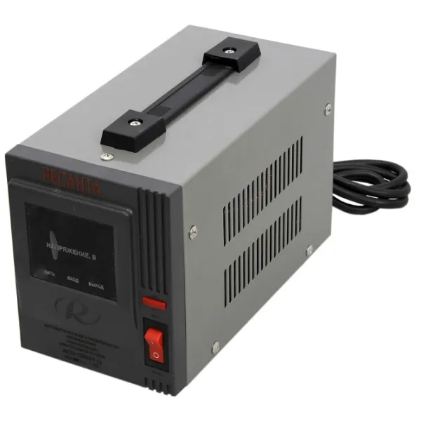 Стабилизатор напряжения Resanta ACH-1000/1-Ц Реле / 1 Кв photo 1