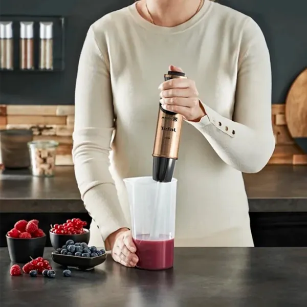 Blender de mână Tefal HB656G10 1000 W / Gold photo 7