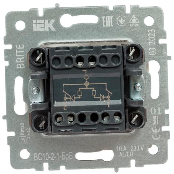 Întrerupător IEK BR-V20-1-10-K01 50 Hz /  photo 4 Întrerupător IEK BR-V20-1-10-K01 50 Hz /  photo 4