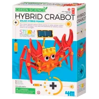 Креативный набор 4M Green Science Hybrid Crabot 00-03448 5+ / Разноцветный Красный