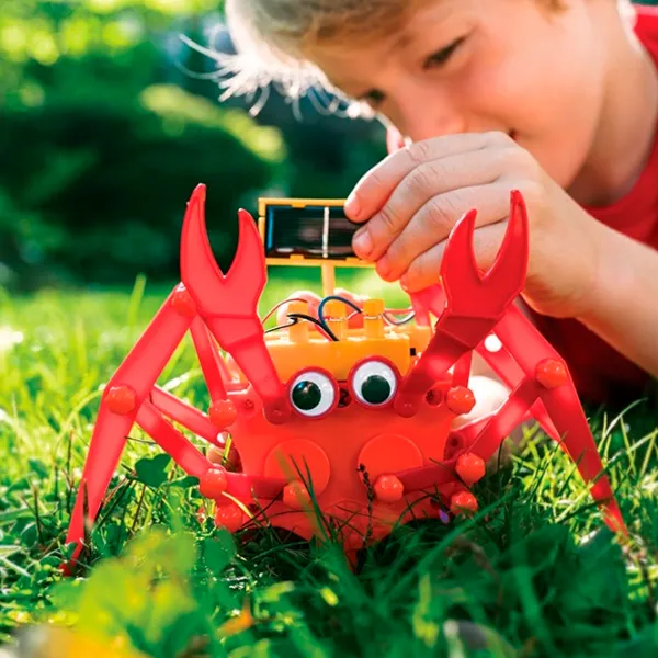 Set de creație 4M Green Science Hybrid Crabot 00-03448 5+ / Multicolor Red photo 5
