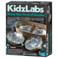 Креативный набор 4M KidzLabs Grow Your Crystal Geodes 00-03919 10+ / Разноцветный Серый