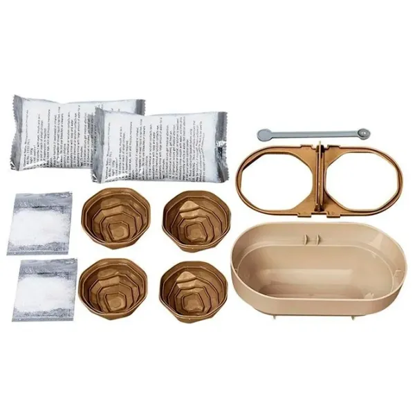Set de creație 4M KidzLabs Grow Your Crystal Geodes 00-03919 10+ / Multicolor Gray photo 3