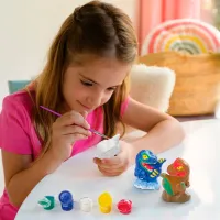 Set de creație 4M 3D Mould & Paint Dinosaurs 00-04777 6+ / Multicolor Multicolor photo 5