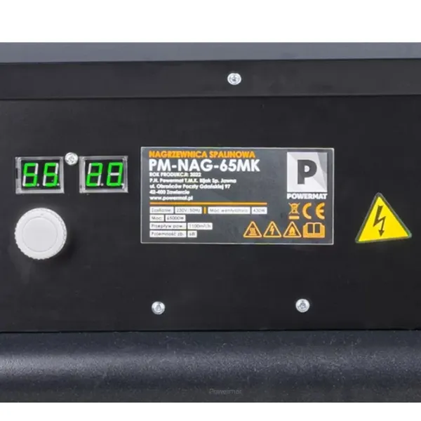 Aerotermă Powermat PM-NAG-65MK  65000 W / / 1100 m³/oră photo 4 Aerotermă Powermat PM-NAG-65MK  65000 W / / 1100 m³/oră photo 4