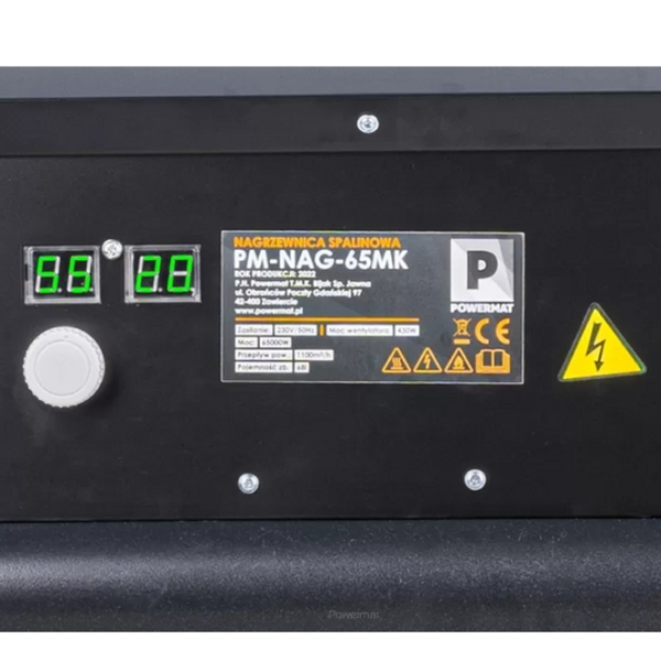 Aerotermă Powermat PM-NAG-65MK  65000 W / / 1100 m³/oră photo 4 Aerotermă Powermat PM-NAG-65MK  65000 W / / 1100 m³/oră photo 4