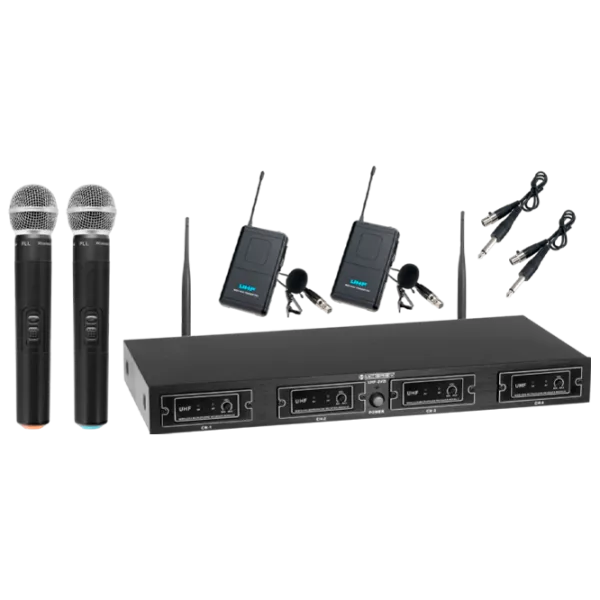 Microfon Professional McGrey UHF-2V2I Black photo 1