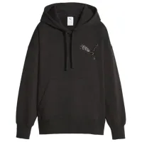 Толстовка для женщин Puma Swarovski Crystals Oversized Hoodie Осень - Зима / Черный