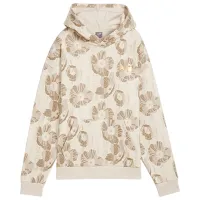 Hanorac pentru femei Puma Ess+ Class Act Aop Hoodie Fl Toamnă - iarnă / Beige