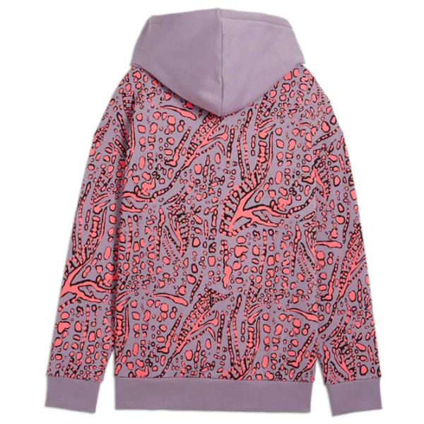 Hanorac pentru femei Puma Power Hypernatural Aop Hoodie Fl All-season / Violet photo 2