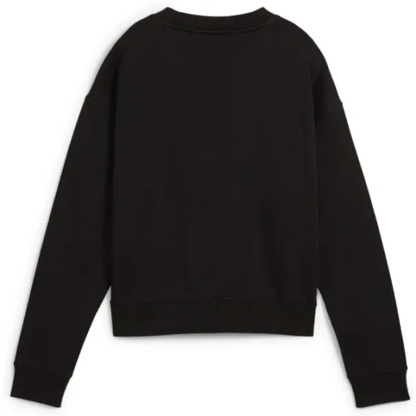 Hanorac pentru femei Puma Squad Crew Fl Toamnă - iarnă / Black photo 3