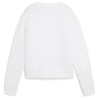 Толстовка для женщин Puma Squad Crew Fl Осень - Зима / Белый photo 2