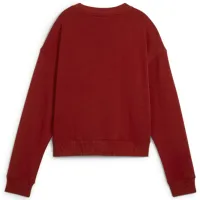 Толстовка для женщин Puma Squad Crew Fl Осень - Зима / Красный photo 2