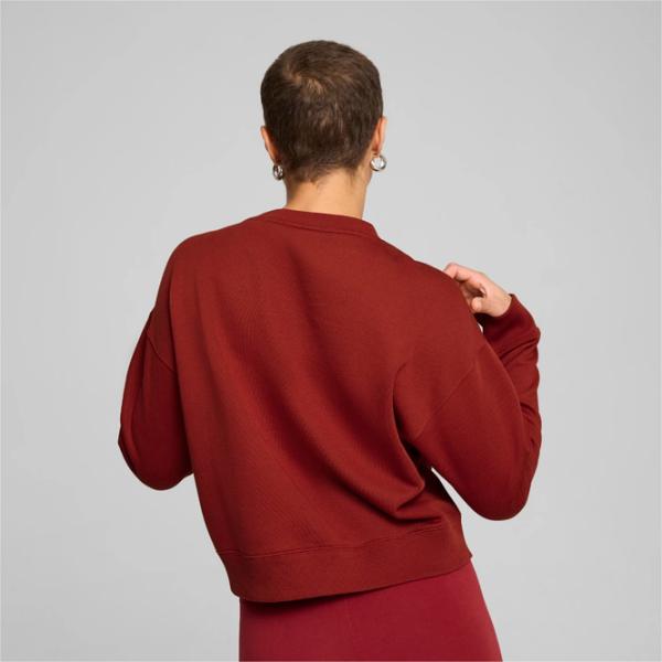 Толстовка для женщин Puma Squad Crew Fl Осень - Зима / Красный photo 4 Толстовка для женщин Puma Squad Crew Fl Осень - Зима / Красный photo 4