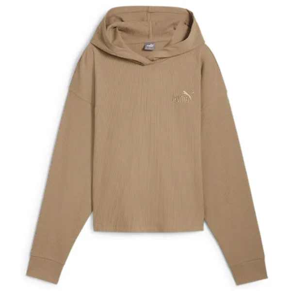 Hanorac pentru femei Puma Ess Elevated Hoodie All-season / Beige photo 1