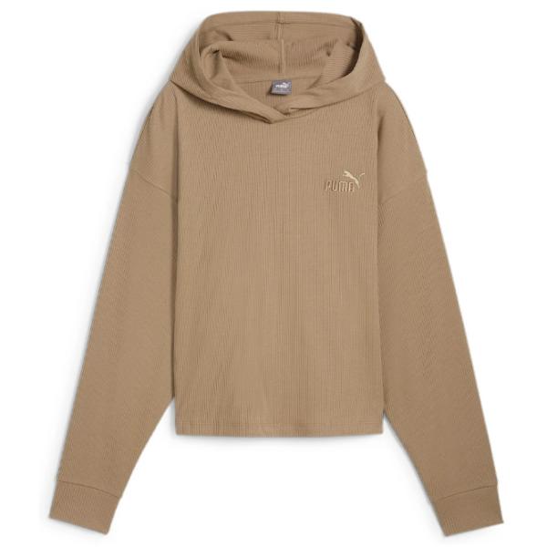 Hanorac pentru femei Puma Ess Elevated Hoodie All-season / Beige photo 1