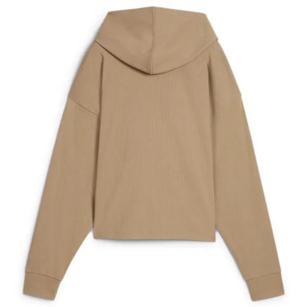 Толстовка для женщин Puma Ess Elevated Hoodie Всесезонные / Бежевый photo 2