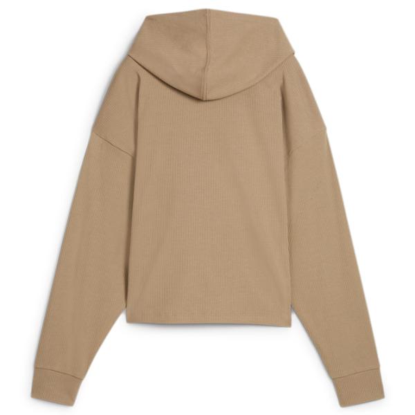 Толстовка для женщин Puma Ess Elevated Hoodie Всесезонные / Бежевый photo 2