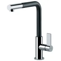 Baterie pentru bucătărie Franke Neptune Evo O singură pârghie / pivotantă / Alamă / Black