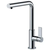 Baterie pentru bucătărie Franke Neptune Evo O singură pârghie / pivotantă / Alamă / Crom