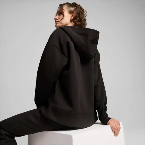 Hanorac pentru femei Puma Ferrari Style Hooded Sweat Jacket Wmn Toamnă - iarnă / Black photo 4 Hanorac pentru femei Puma Ferrari Style Hooded Sweat Jacket Wmn Toamnă - iarnă / Black photo 4