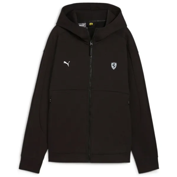Толстовка для женщин Puma Ferrari Style Hooded Sweat Jacket Wmn Осень - Зима / Черный photo 1