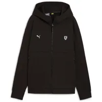 Толстовка для женщин Puma Ferrari Style Hooded Sweat Jacket Wmn Осень - Зима / Черный