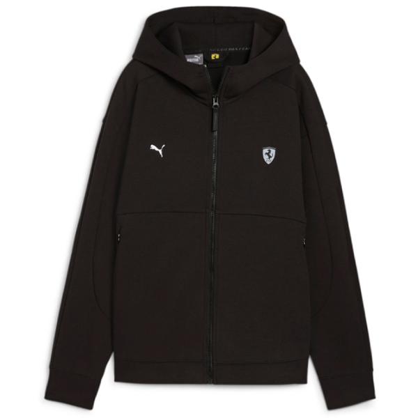 Hanorac pentru femei Puma Ferrari Style Hooded Sweat Jacket Wmn Toamnă - iarnă / Black photo 1