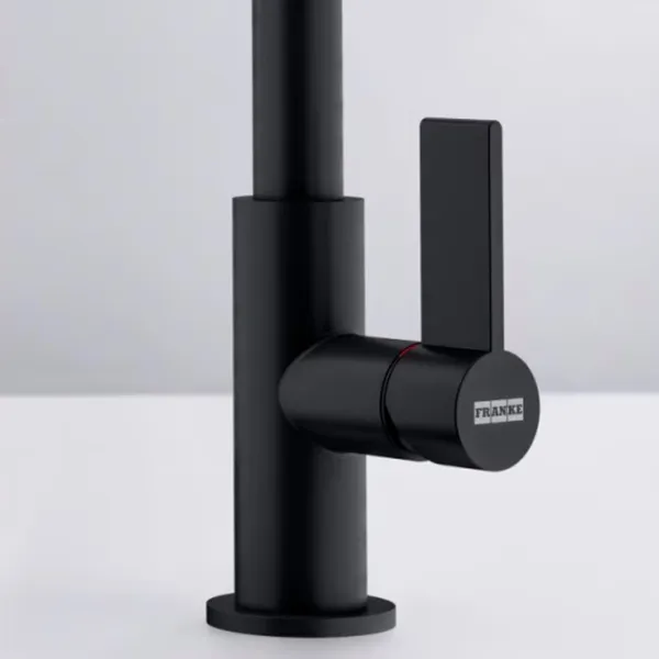 Смеситель для кухни Franke Neptune Evo Oднорычажный / поворотный / Латунь / Черный photo 3