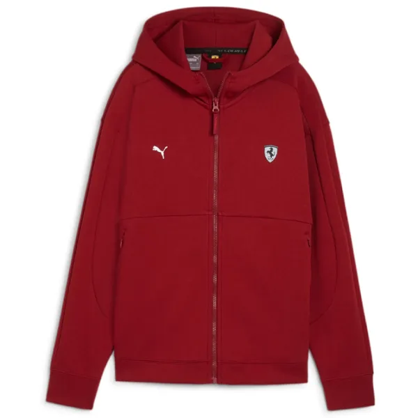Толстовка для женщин Puma Ferrari Style Hooded Sweat Jacket Wmn Осень - Зима / Красный photo 1