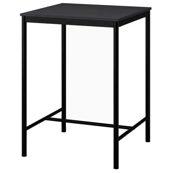 Обеденные стол со стульями Ikea Sandsberg/Stig 2 (5415795) Квадратная / ДСП / Черный photo 2