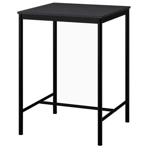Обеденные стол со стульями Ikea Sandsberg/Stig 2 (5415795) Квадратная / ДСП / Черный photo 2