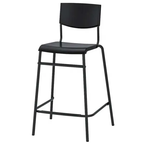 Обеденные стол со стульями Ikea Sandsberg/Stig 2 (5415795) Квадратная / ДСП / Черный photo 3