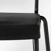 Обеденные стол со стульями Ikea Sandsberg/Stig 2 (5415795) Квадратная / ДСП / Черный photo 4