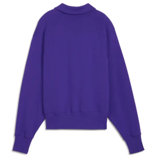 Hanorac pentru femei Puma Classics+ Half Zip Polo Crew Toamnă - iarnă / Violet photo 2 Hanorac pentru femei Puma Classics+ Half Zip Polo Crew Toamnă - iarnă / Violet photo 2