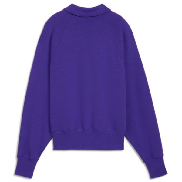 Hanorac pentru femei Puma Classics+ Half Zip Polo Crew Toamnă - iarnă / Violet photo 2 Hanorac pentru femei Puma Classics+ Half Zip Polo Crew Toamnă - iarnă / Violet photo 2
